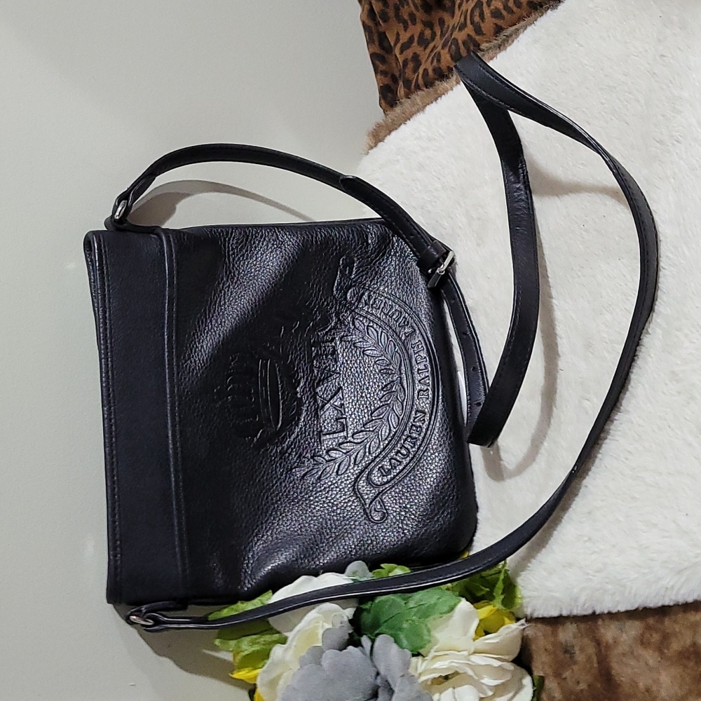 Ralph Lauren genuine leather crossbody bag